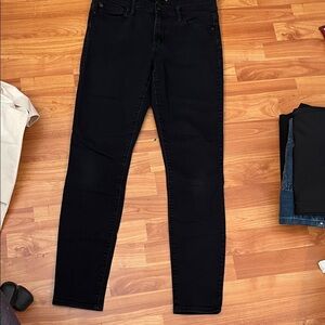 Gap 1969 Black True Skinny Jeans 29 L